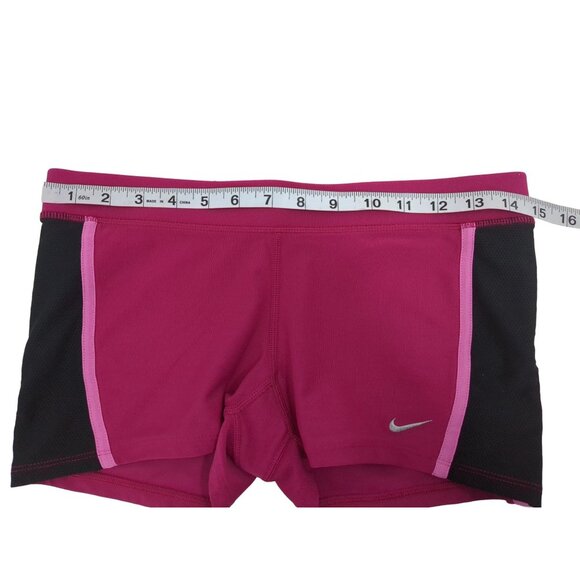 Nike Tempo Shorts Womens Small Pink Dri Fit Athletic Fitted Workout Running Gym - Picture 6 of 7